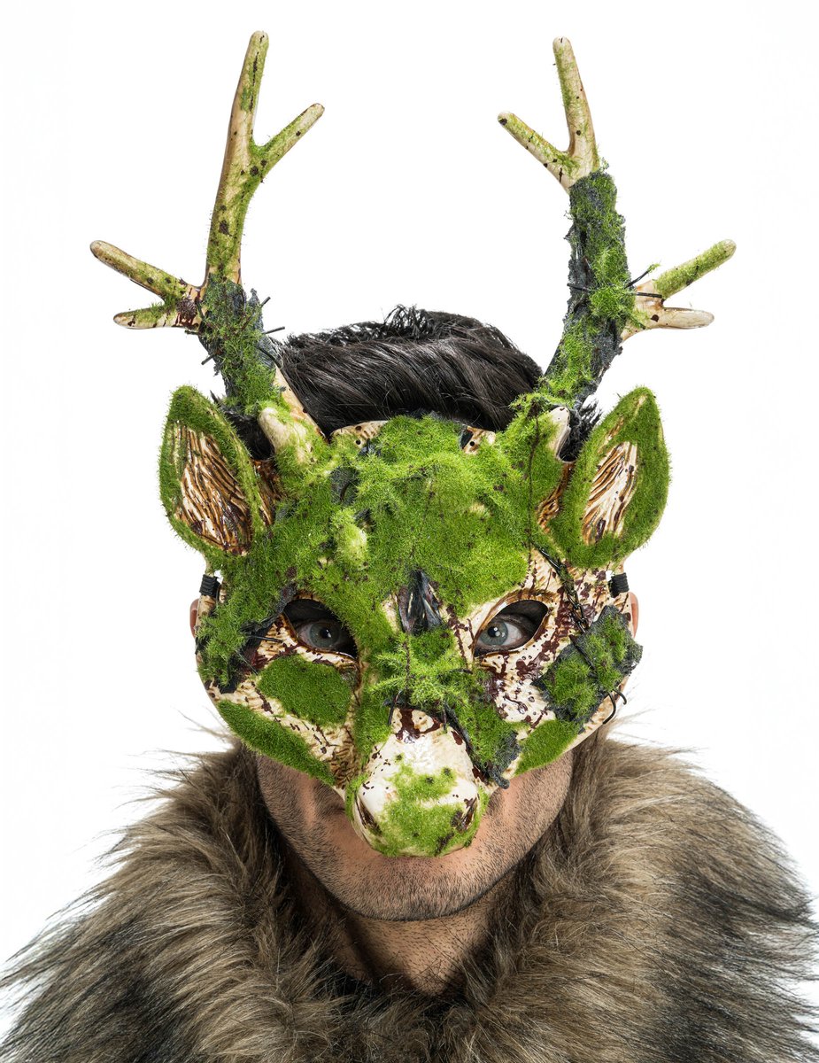 CHAKS - Halfhertenmasker met schuimeffect