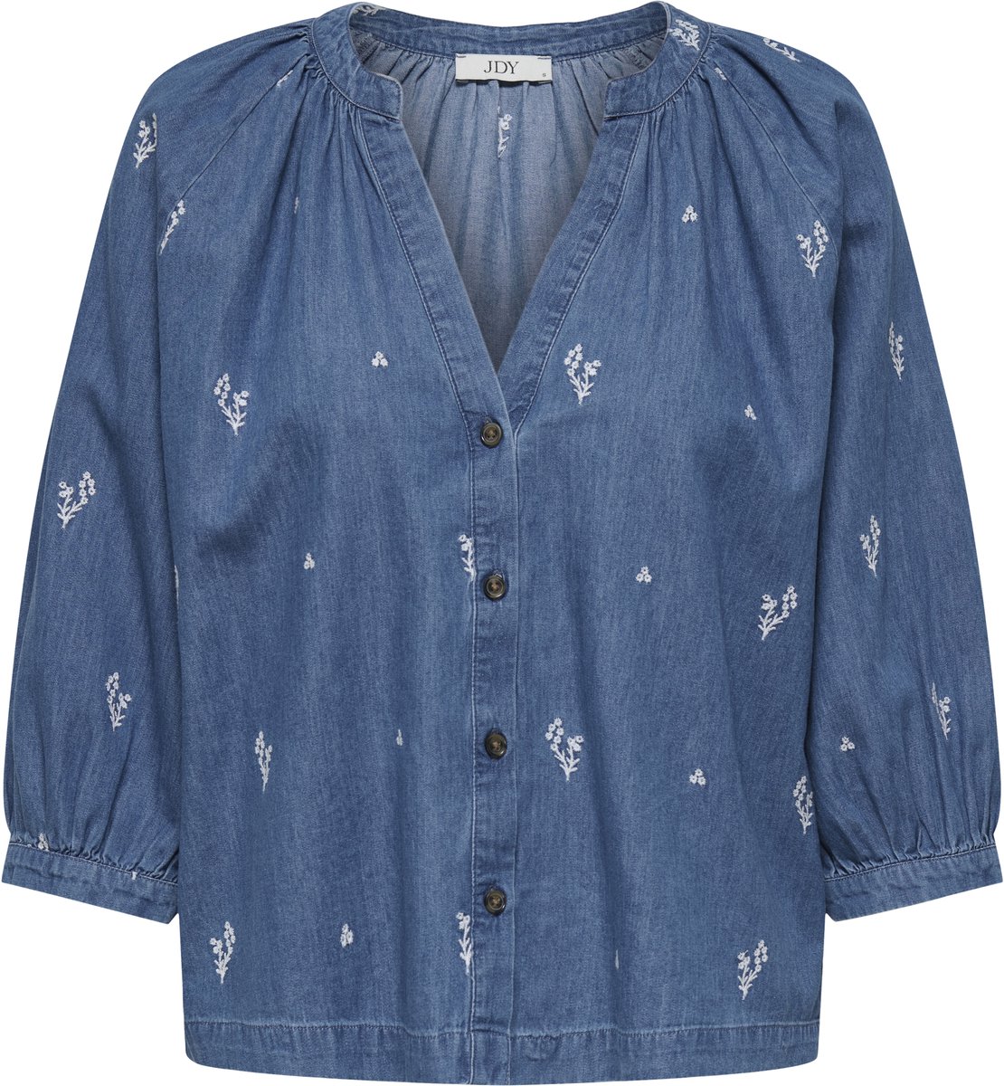 JDY - JDYKAI 3/4 SHIRT WVN DIA - Dames - Blouses