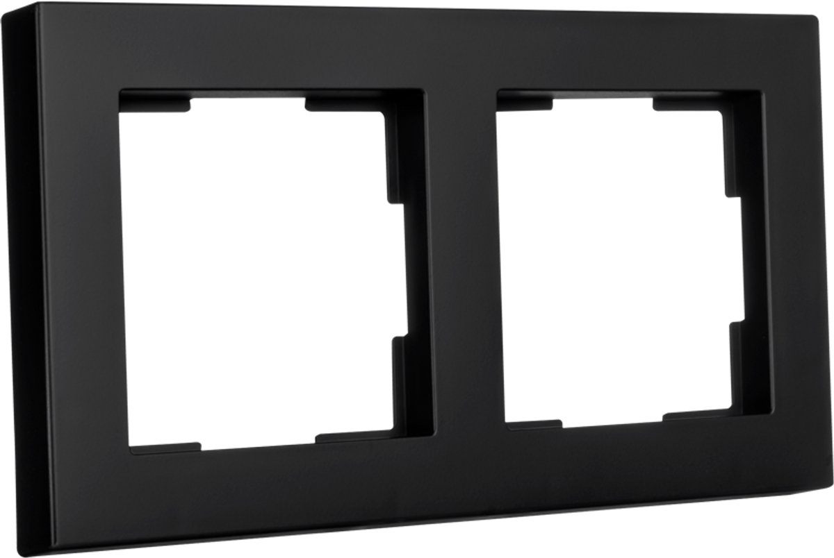 ION industries afdekraam 2-voudig - V1 mat zwart (80.300.020)