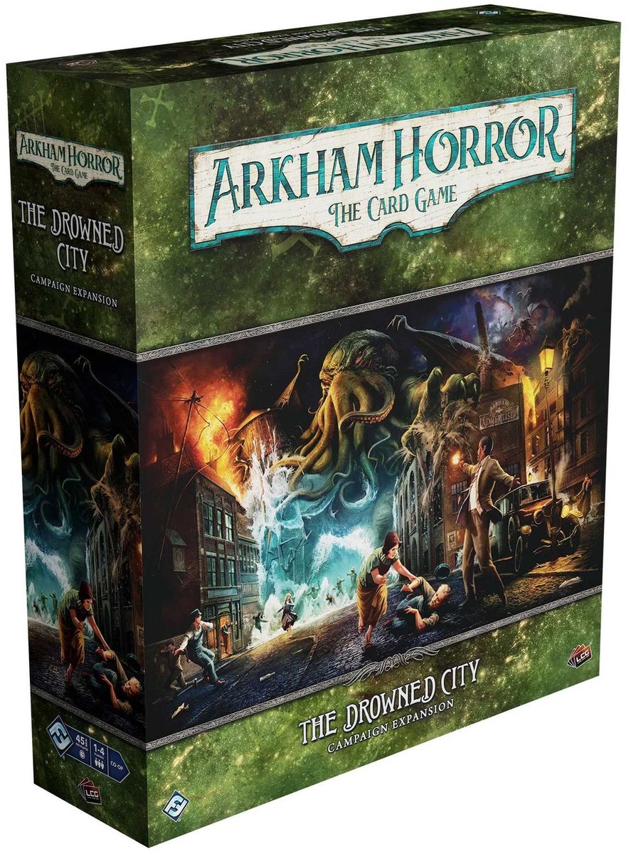 Arkham Horror LCG - The Drowned City Campaign Expansion - Engelstalig Bordspel