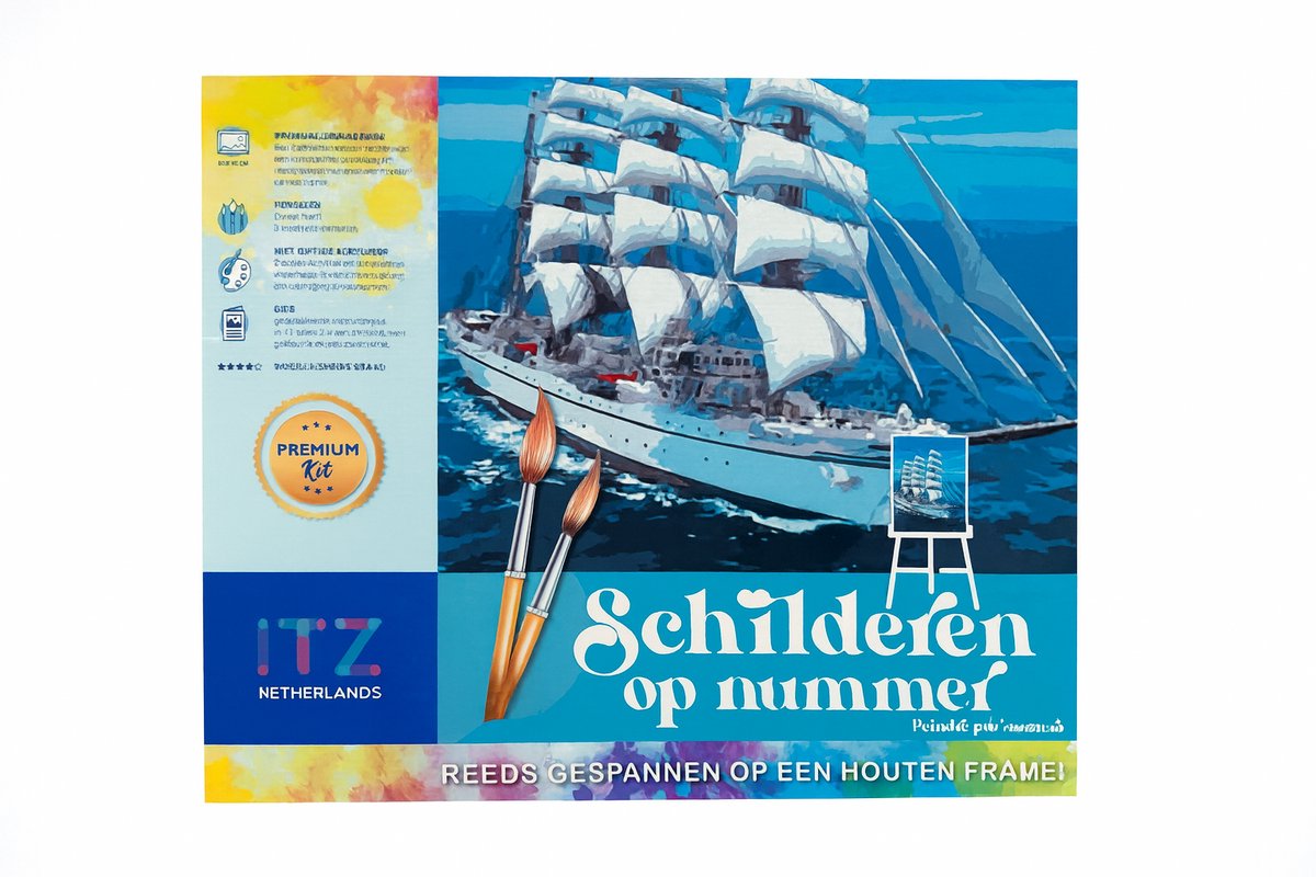 Protsvetnoy Paint by Numbers | Sailboat - MG3240E