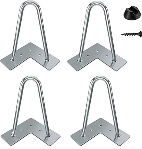 Industriële Metaal Poten, 10 Cm Hoog Hairpin Legs 20cm Industriële Metaal Poten, 10 Cm Hoog Hairpin Legs 20cm