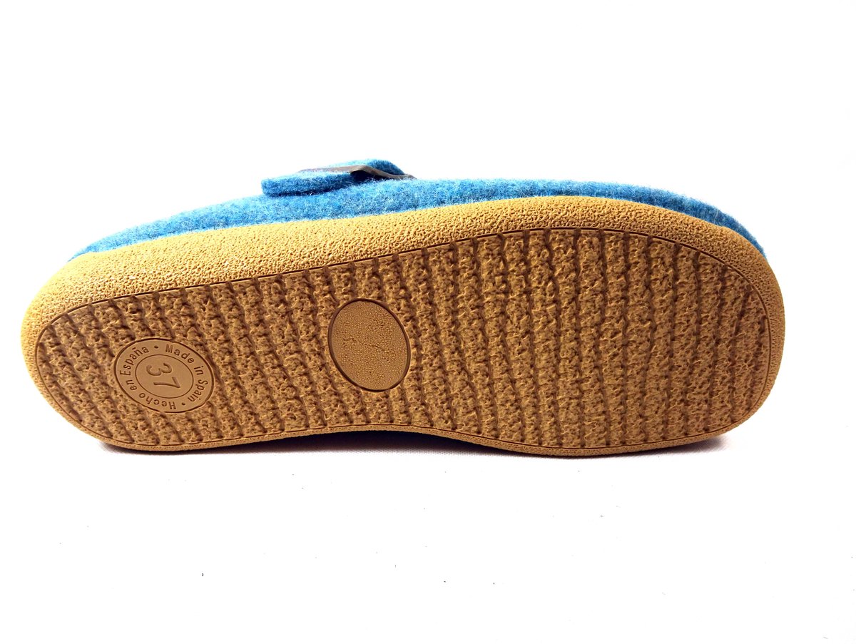 &Other Step pantoffel jeans blauw instap 55850216