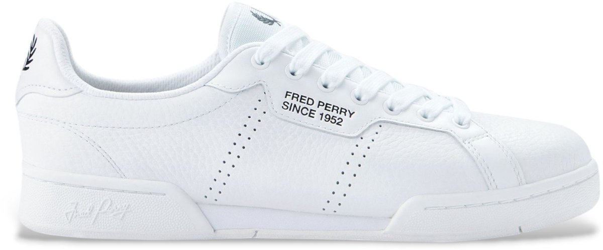 Fred Perry Leren sportschoenen B722 Wit