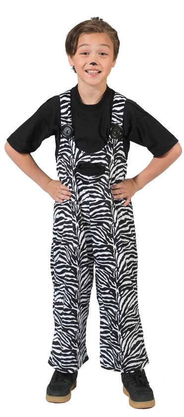 Zebra kostuum man/vrouw pluche