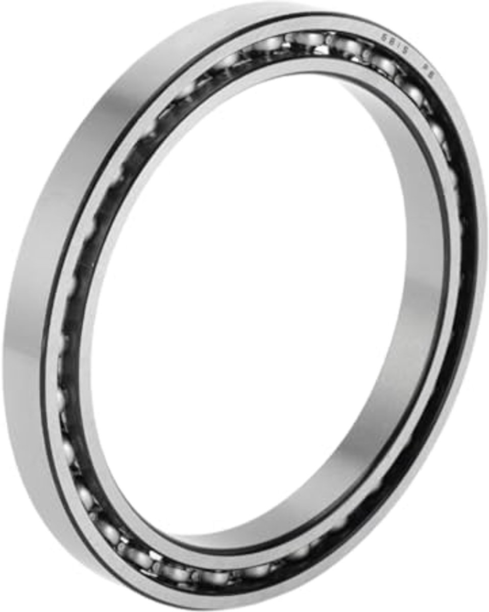 6815 Deep Groove Ball Bearings P6 75x95x10mm Lubricated Bearings Open Type Silver Color Scooter Skateboard Wheel