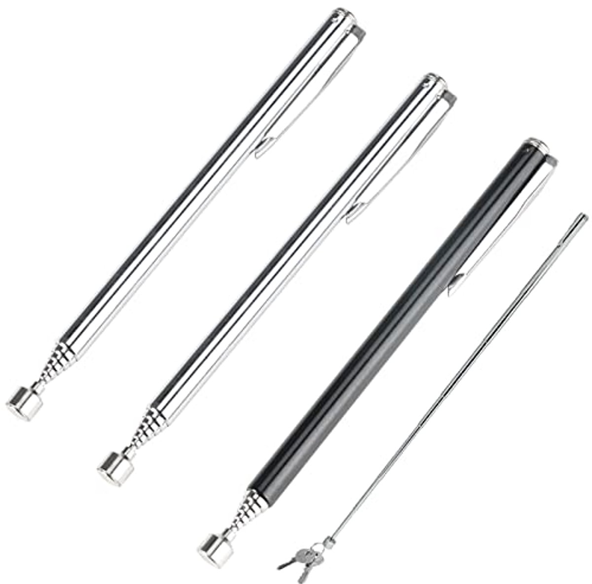 Telescoop Magneet Heffer – Uittrekbaar Opppicking Tool – 3 Stuks