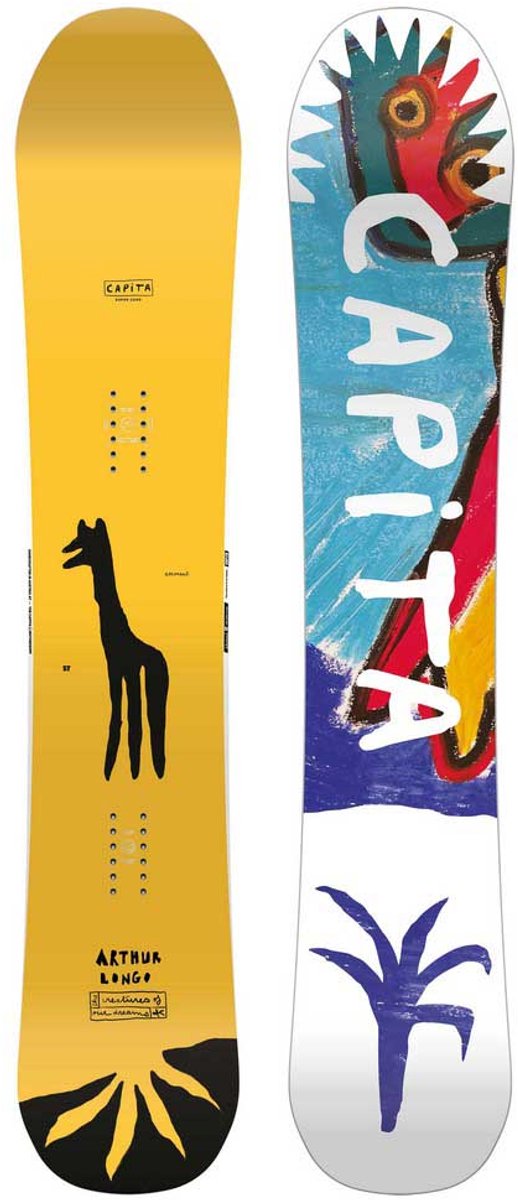 Capita Aeronaut 157 Snowboard Geel 157 Man,Vrouw