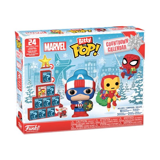 Marvel Marvel - Bitty Pop! Adventskalender Unisex Kalender - Neutraal - Standard