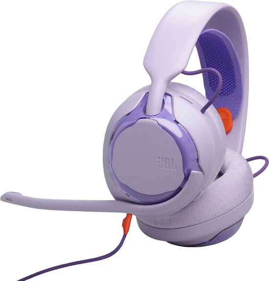 JBL Quantum 250 - Bedrade Gaming Headset - Over-ear Koptelefoon met Microfoon - 3.5 mm Jack - Voor PC, PlayStation, Xbox & Laptop - Paars