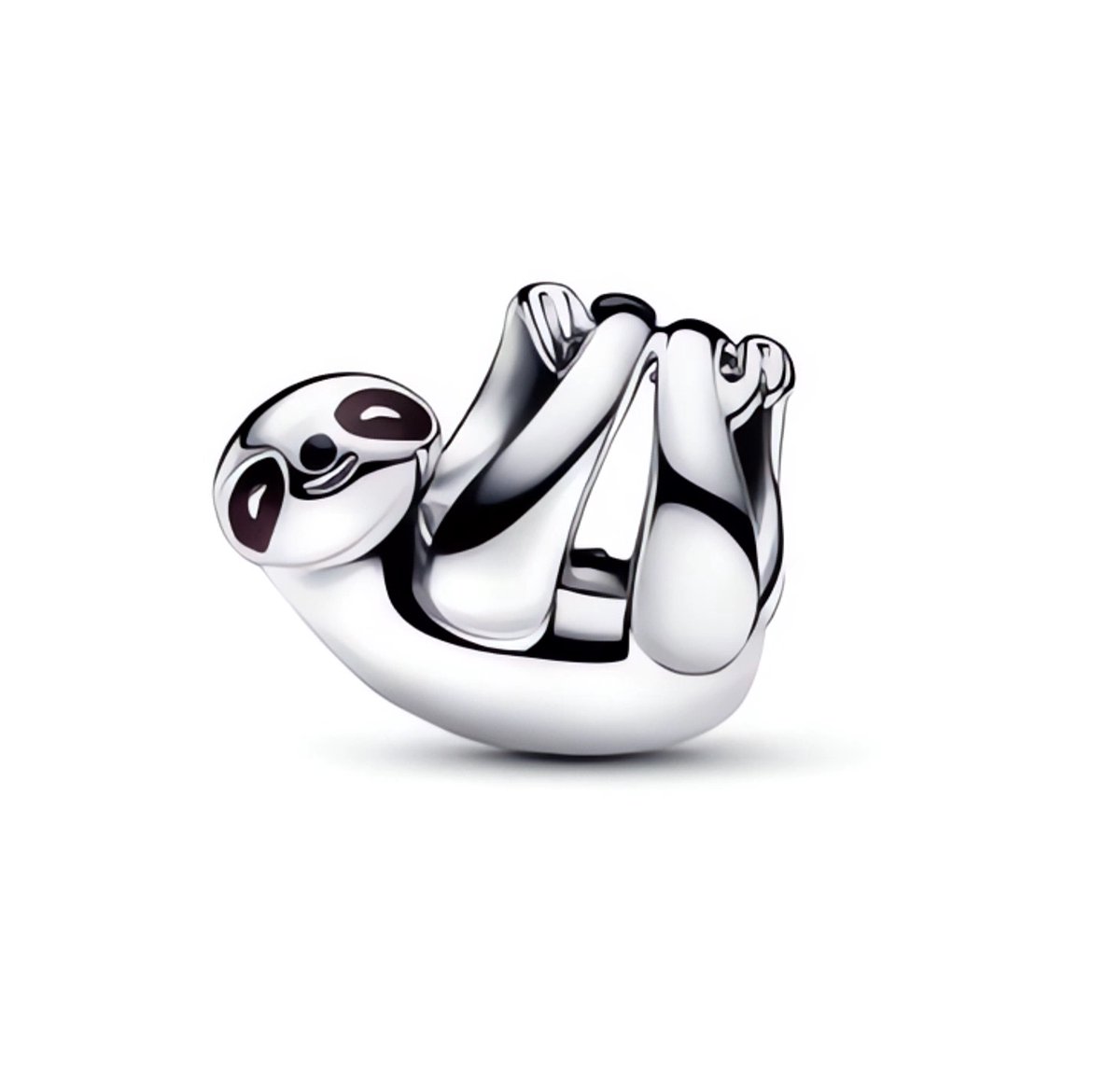 Aurélia - Luiaard Sloth Charm | 925 Sterling Zilveren Bedel voor Armband geschikt voor populaire armbanden (3mm) | Cadeau "Good things take time"