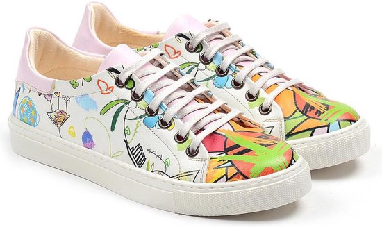 Baskets pour femmes GOBY Patterns - Chaussures pour femmes - Handgemaakt - Qualité Premium - Taille 39