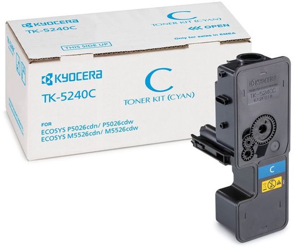 KYOCERA TK-5240 tonercartridge 1 stuk(s) Origineel Cyaan