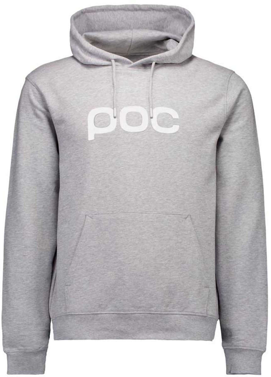 Poc Hoodie Man Vrouw Grijs
