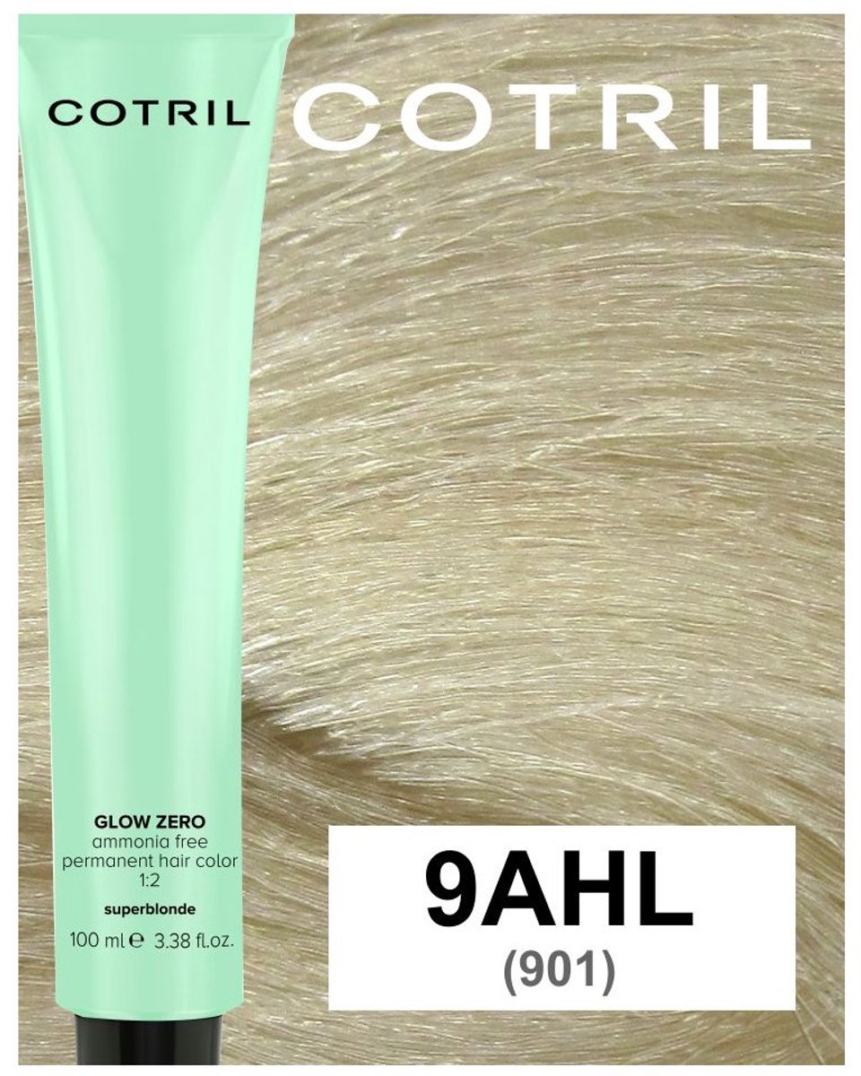 Cotril Color Glow Zero 9AHL super oplichtende asblonde