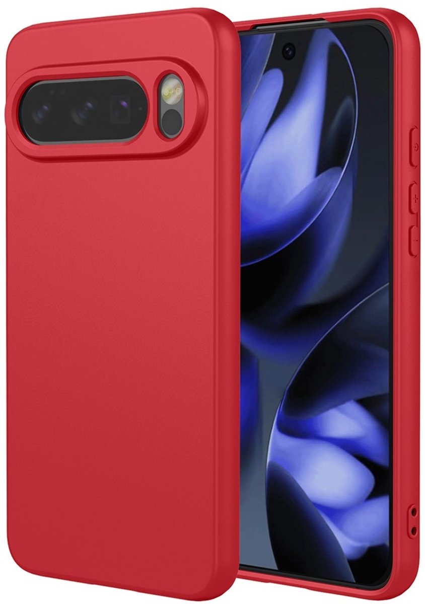 Coverup Hoesje - Geschikt voor Google Pixel 10 / Pixel 10 Pro Hoesje - Coverup Colour TPU Back Cover - Rood