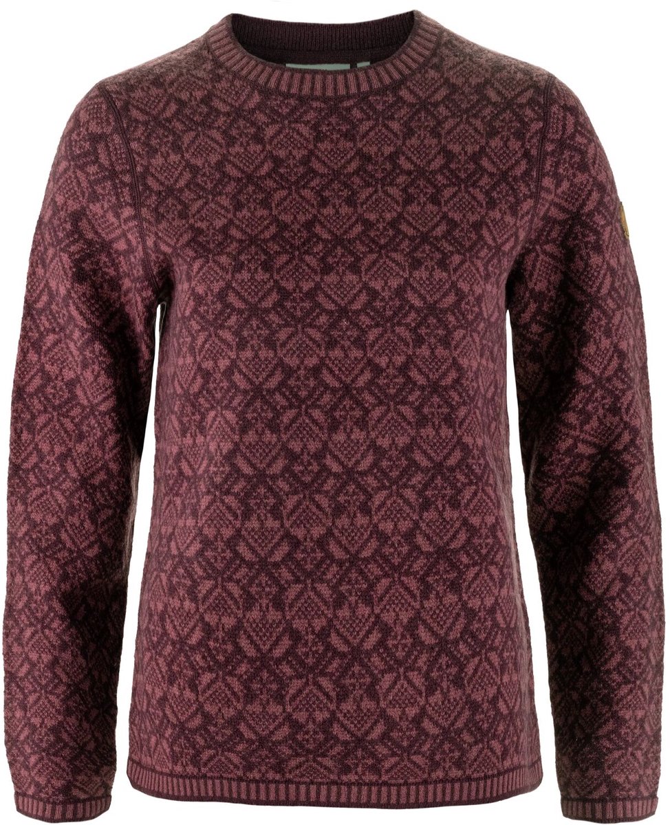 Fjallraven Snow Round Neck Sweater Women Trui Dames Port Sport