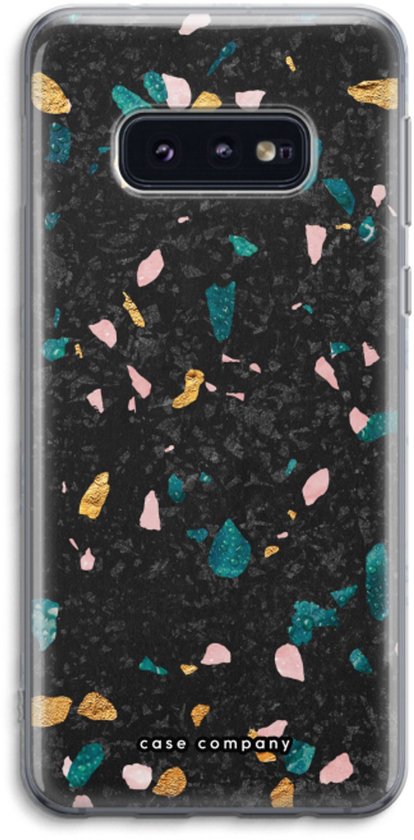 Case Company® - Hoesje geschikt voor Samsung Galaxy S10e hoesje - Terrazzo N°10 - Soft Cover Telefoonhoesje - Bescherming aan alle Kanten en Schermrand