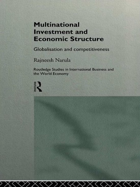 Routledge Studies in International Business and the World Ec ... - cover