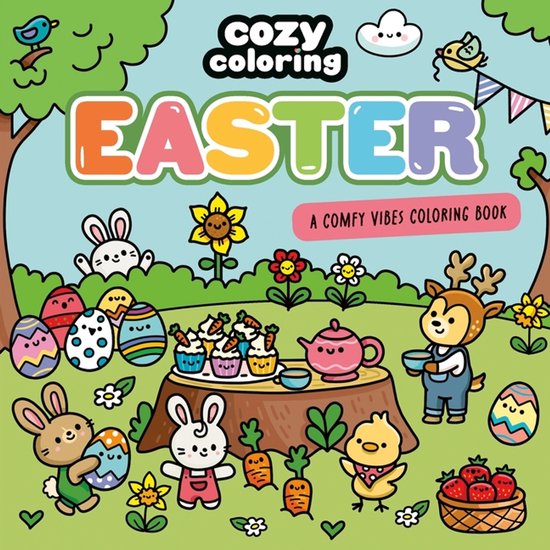 Cozy Coloring: Easter - cover