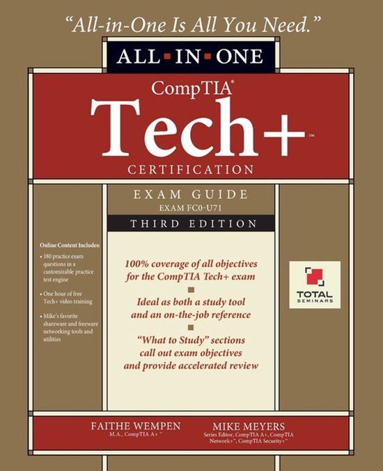 All-In-One- CompTIA Tech+ Certification All-in-One Exam Guid ... - cover