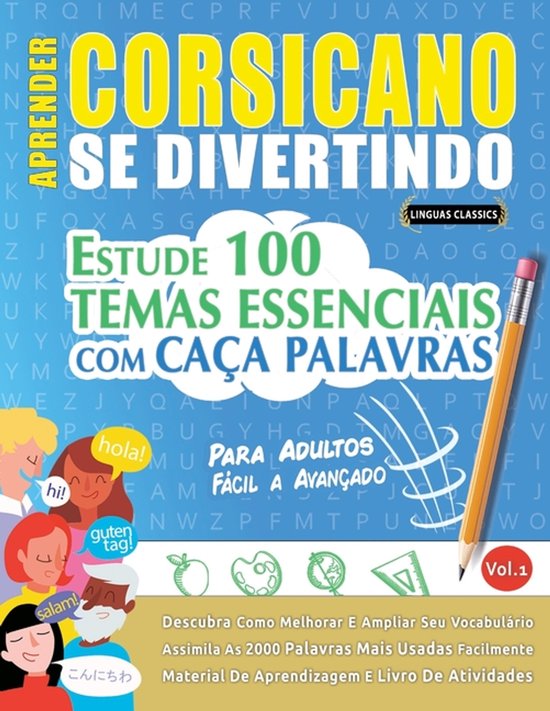 Aprender Corsicano Se Divertindo! - Para Adultos - cover