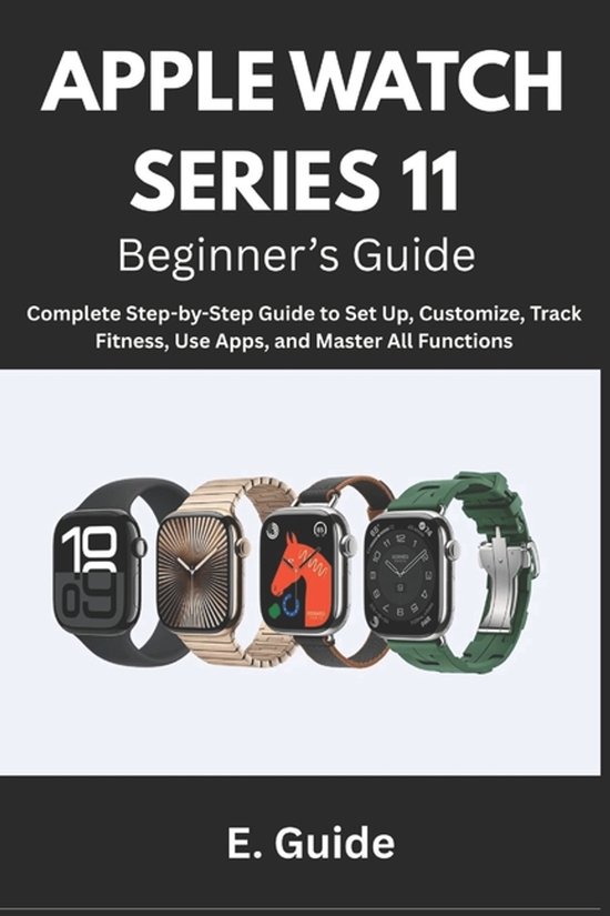 Apple Watch Series 11 Beginner's Guide - cover