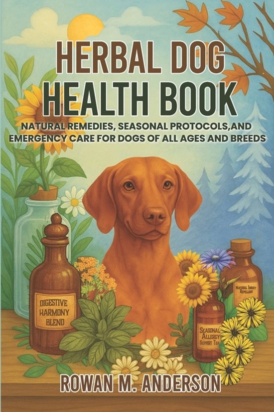 Herbal Dog Health- Herbal Dog Health Book - cover