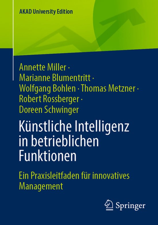 AKAD University Edition- Künstliche Intelligenz in betriebl ... - cover