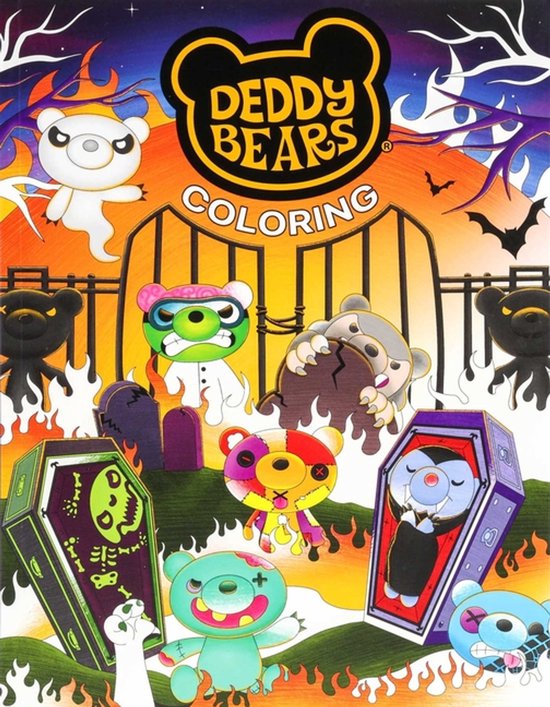 Deddy Bears Coloring - cover