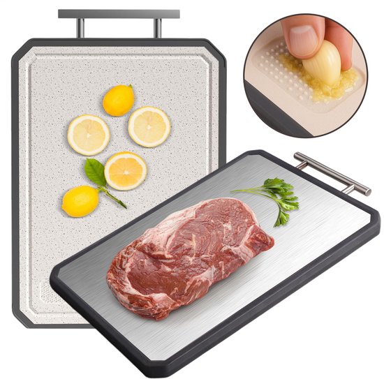 Lekro 2-in-1 Titanium Snijplank Dubbelzijdig