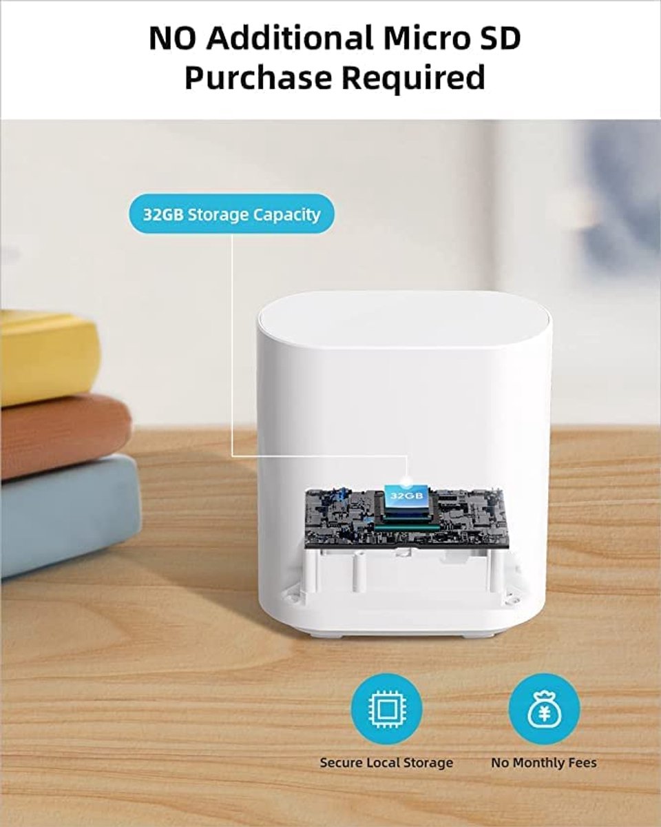 2K Extra Bewakingscamera voor Homebase - Ideale Veiligheidsoplossing voor Thuis