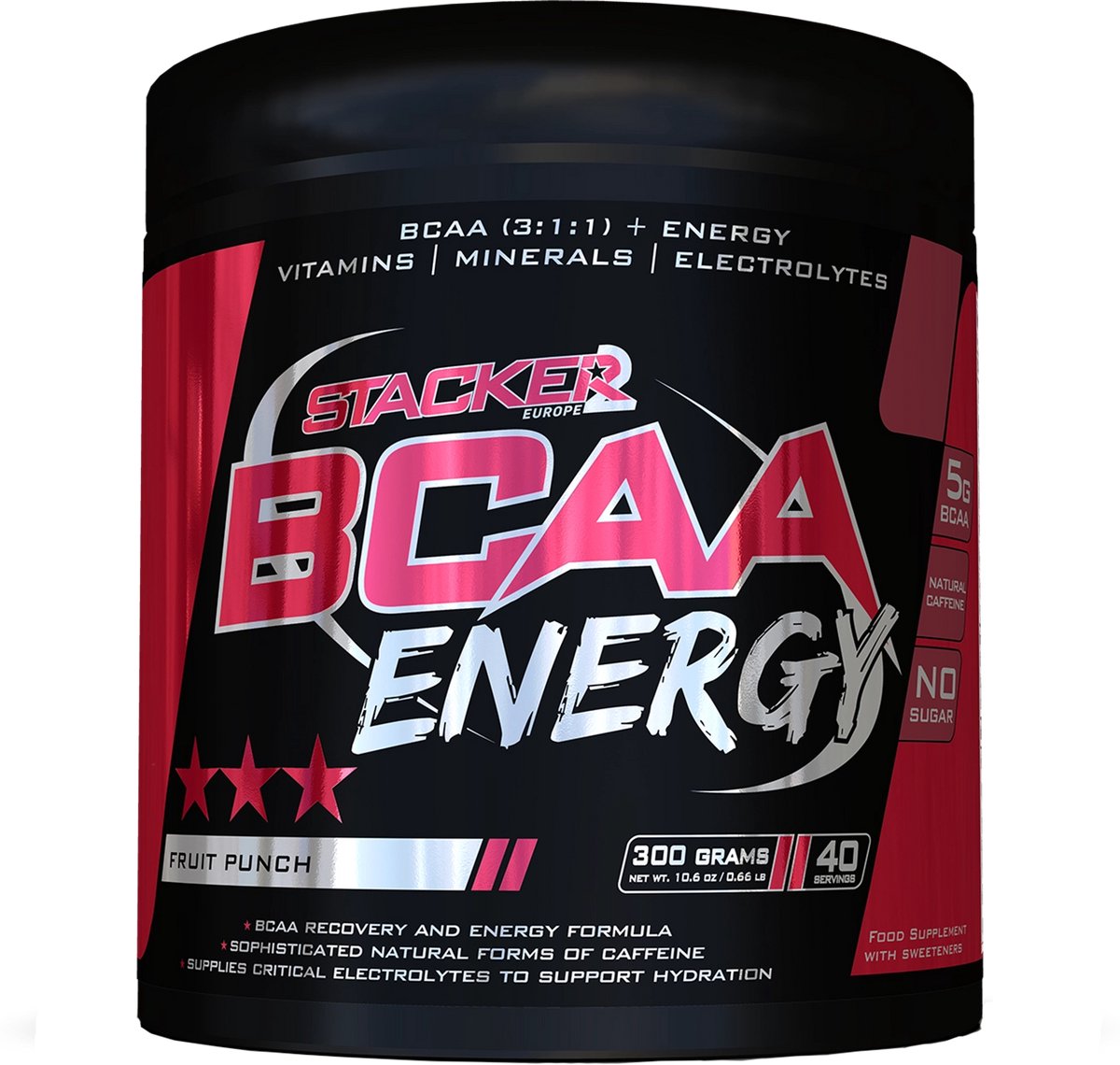 BCAA Energy - 40 servings - Miami Mango
