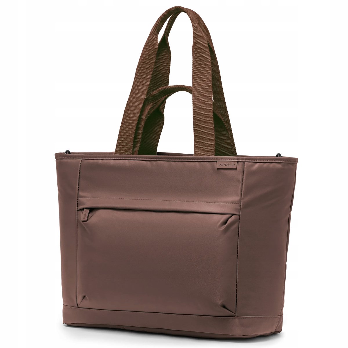 Puccini grote draagtas voor laptop - bruin