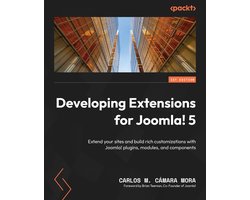 Omslag van Developing Extensions for Joomla! 5