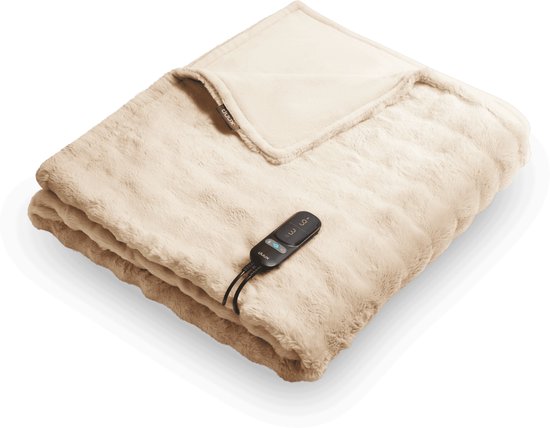 Duux Yentl Bubble Elektrisch Warmtedeken 200x200 cm - 9 - Duux - €129,99