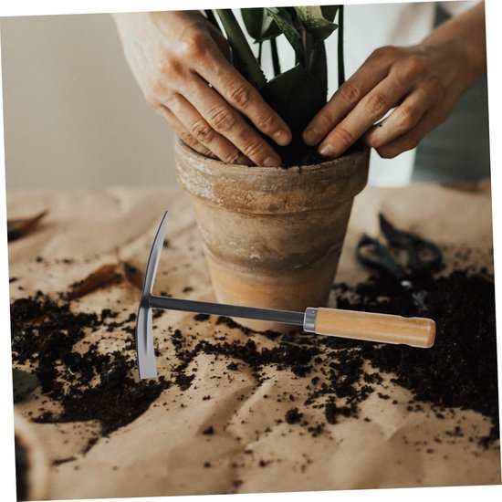 2stuks Tuinschepje Met Handvat Ergonomische Spade Voor Planten Verplanten Onkruid Wieden Duurzaam Tuingereedschap Voor Tuinen van Merkloos	 — afbeelding 3