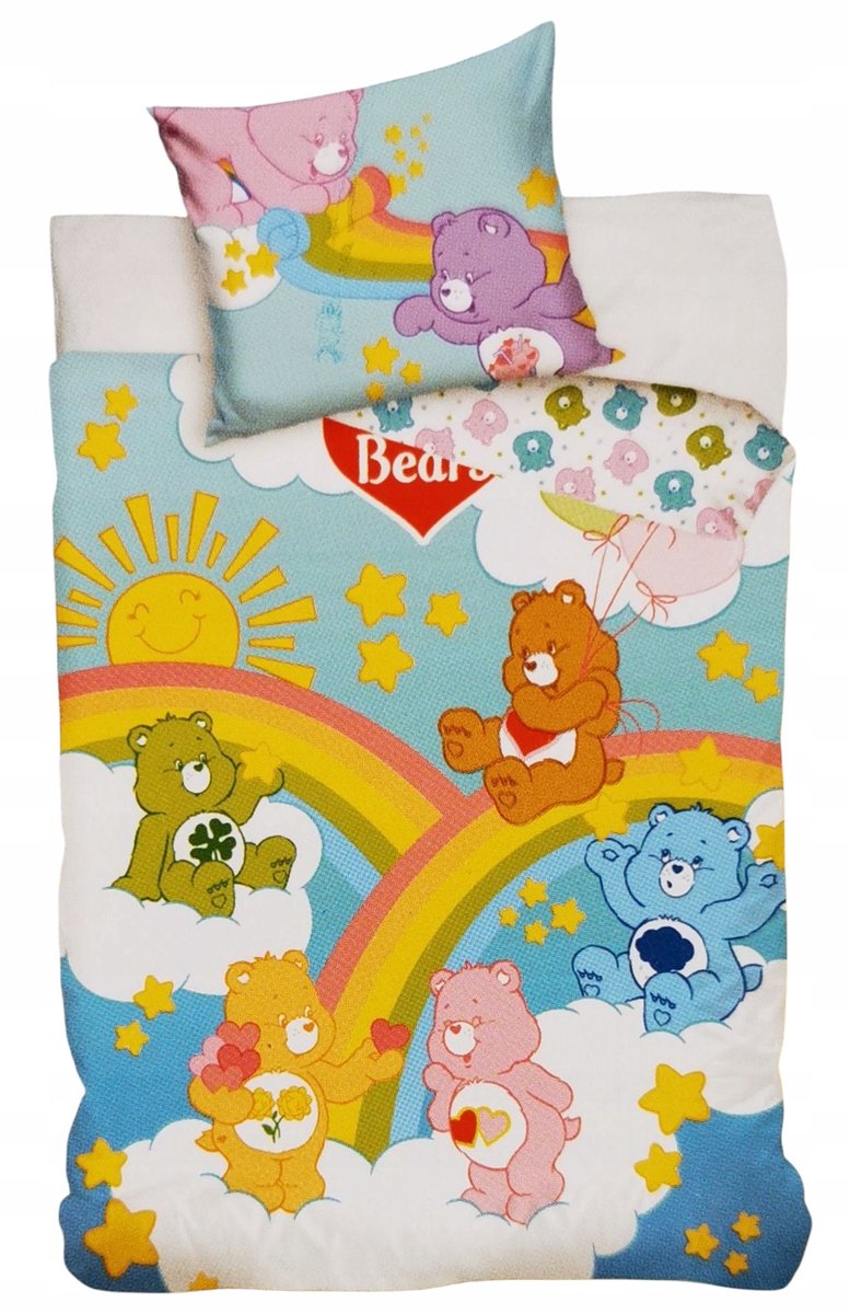 Kinderbeddengoed Troetelbeertjes 160x200 cm Katoen