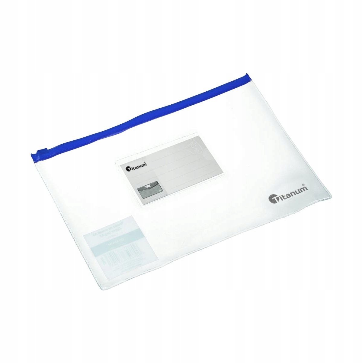 Titanum A4 Ritsmap PP Transparant - Ideaal voor School en Kantoor