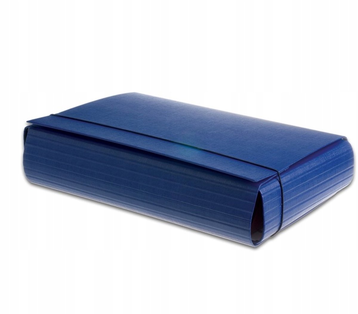 PENMATE A4 8cm Brede Map met Elastiek EcoLine - Marineblauw
