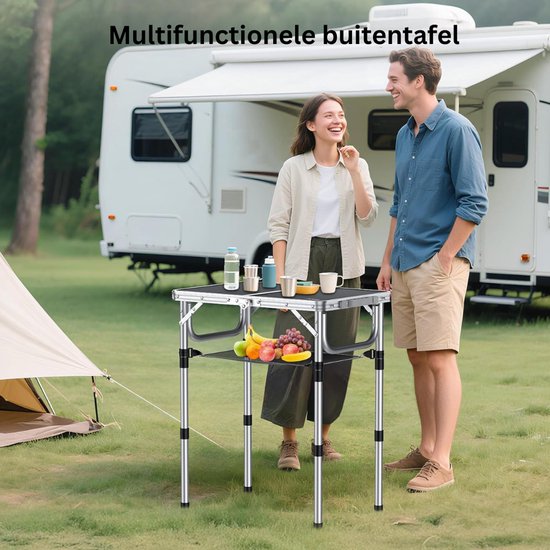 DailySupplies® Campingkeuken - Kampeerkast - Kampeerkeuken - Opvouwbaar - Inklapbaar - — afbeelding 4