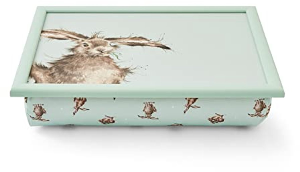 Gekleurde Hare Dienblad van Hout