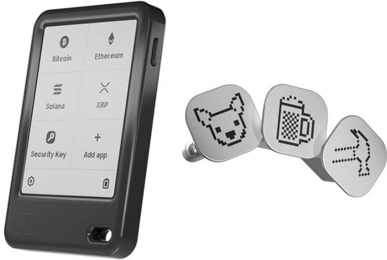 Ledger Nano Gen 5 + Badges Pack 1 - Voordeelbundel - Hardware Wallet set