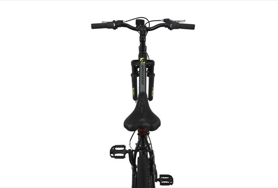 4 Motion MTB 29 Inch 46 cm Unisex 21V V-Brakes Zwart/Geel — afbeelding 3