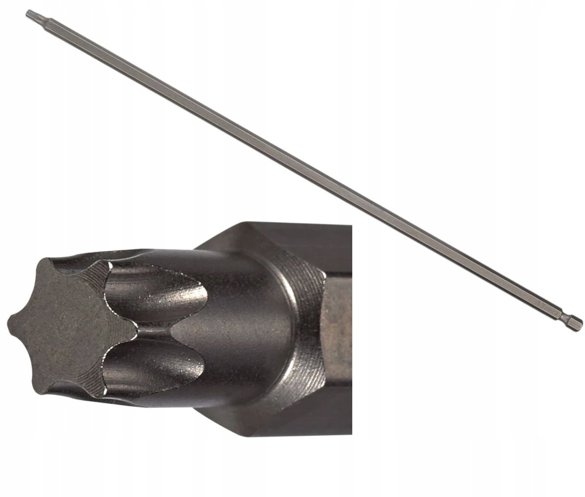 Luna Torx Bit T30 300mm 1/4" S2 Extra Lang