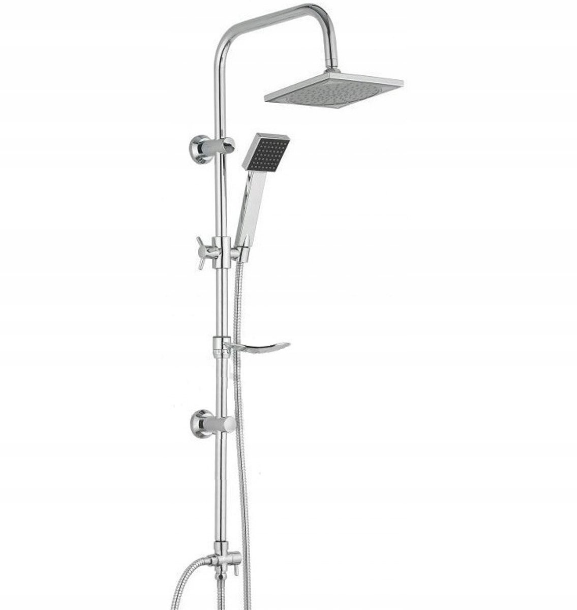 Douchekolom Kuchinox Lux PG2 20XA Chroom - Wandmontage