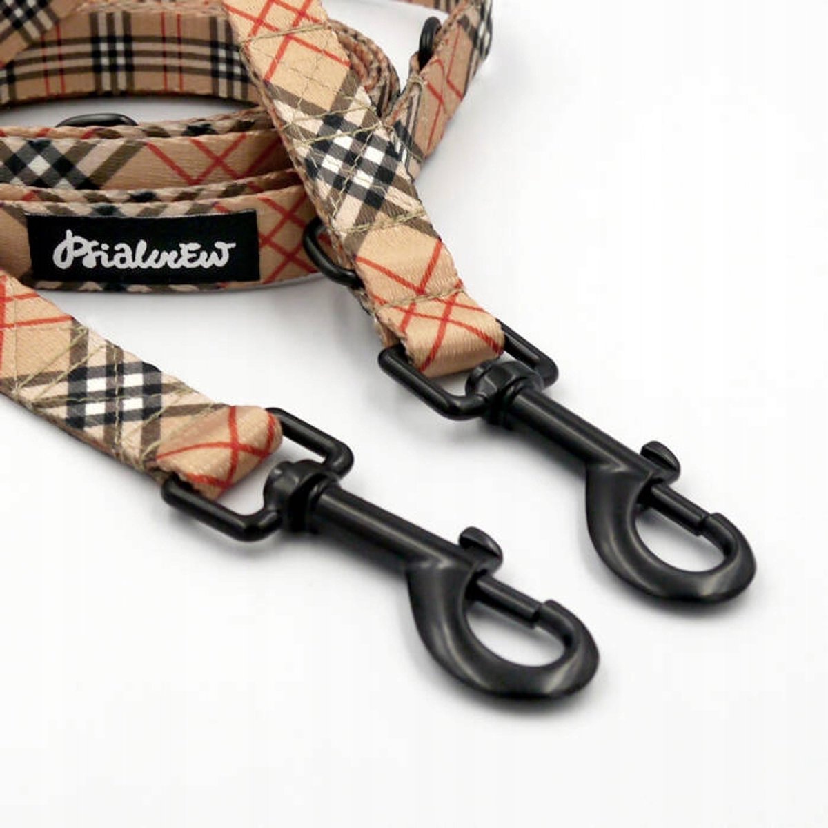 Dogberry Psiakrew Verstelbare Hondensnoer 220 cm - Klassiek Patroon