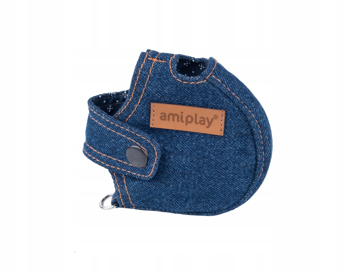 Amiplay Infini Denim M Hondentuigje - Blauw