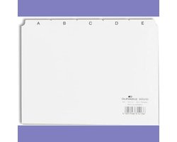 Tabbladen A-Z in A5 Landscape Formaat - 1 Set - Wit