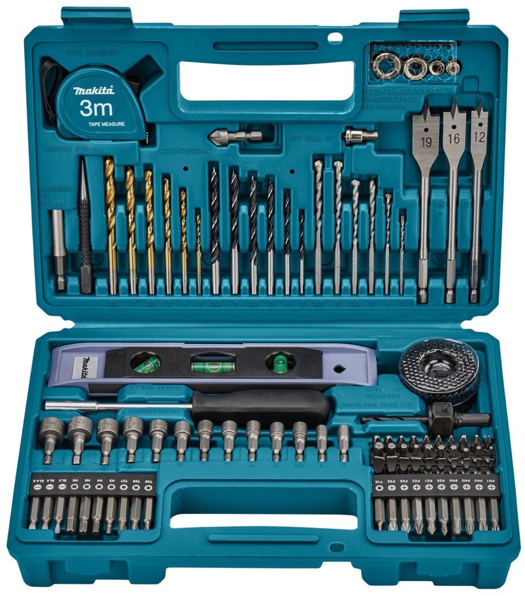 Makita 102-delig boor-/bitset - e-10730 afbeelding